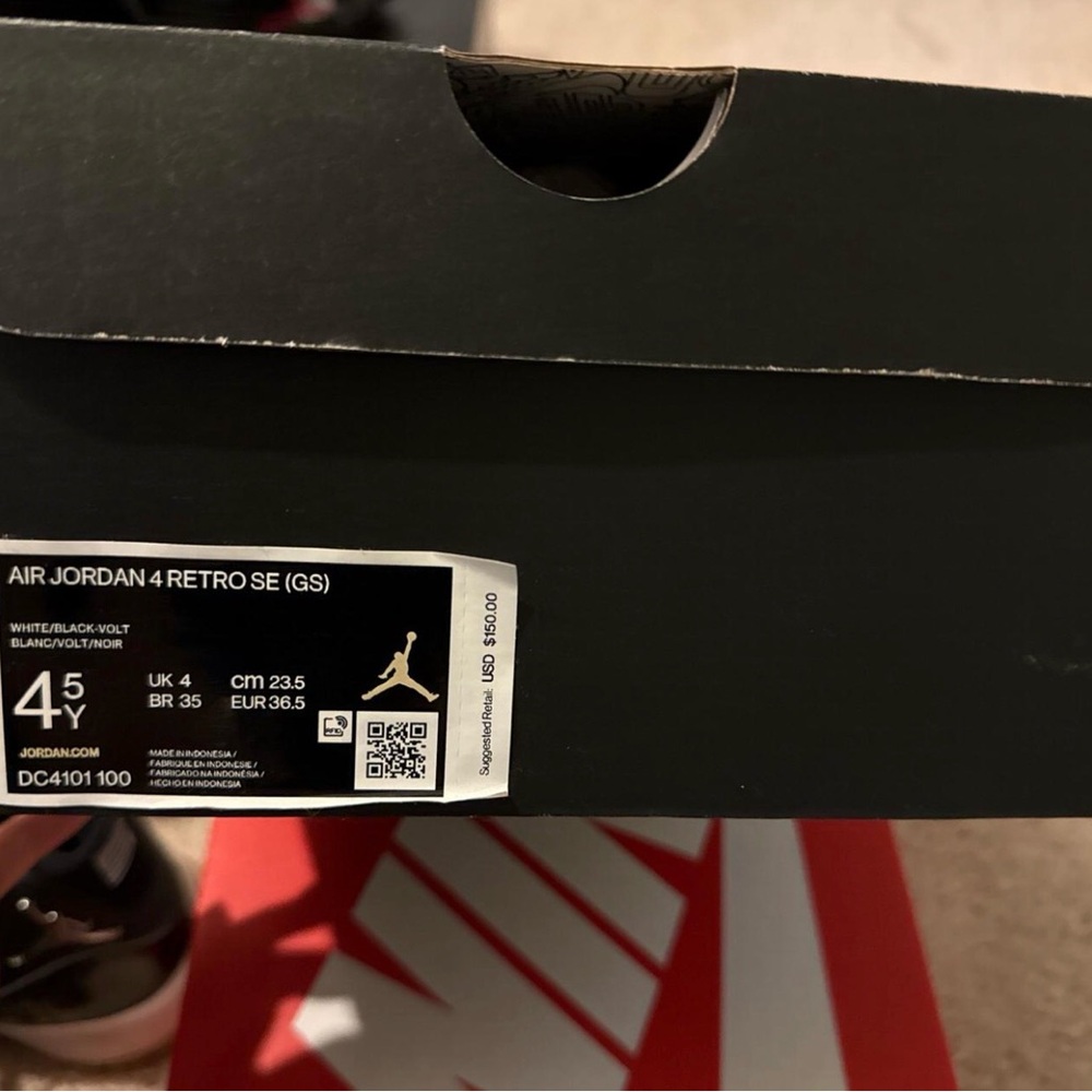 Jordan Sneakers with Black and White Design